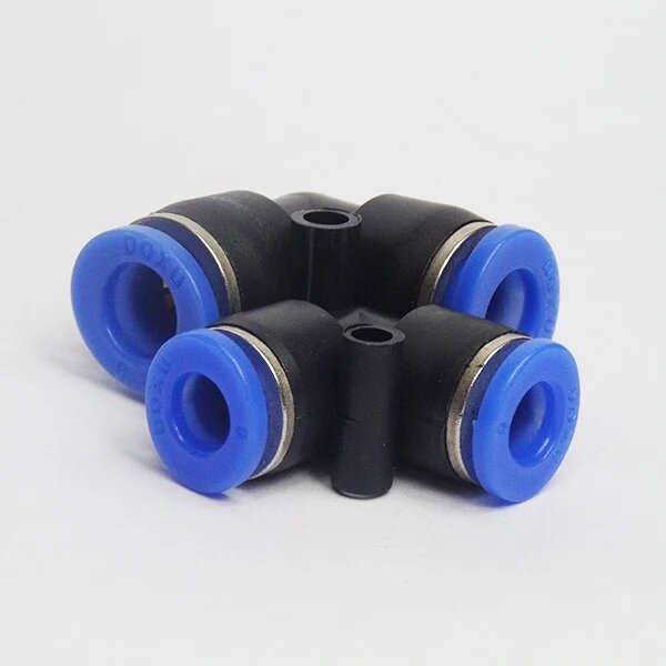 Изображение Пневматический L-образный фитинг PV4, PV6, PV8, PV10, PV12, PV12