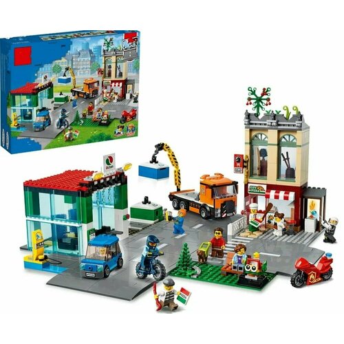 Конструктор/ Город/ Сити/ Центр города/ 642 детали/ 60060/ ребенку