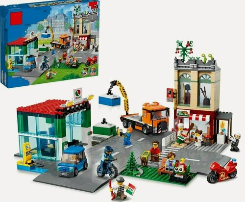 Изображение товара Конструктор/ Город/ Сити/ Центр города/ 642 детали/ 60060/ ребенку