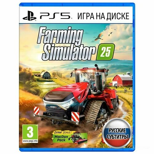 Игра Farming Simulator 25 PlayStation 5 Русские субтитры 5890₽