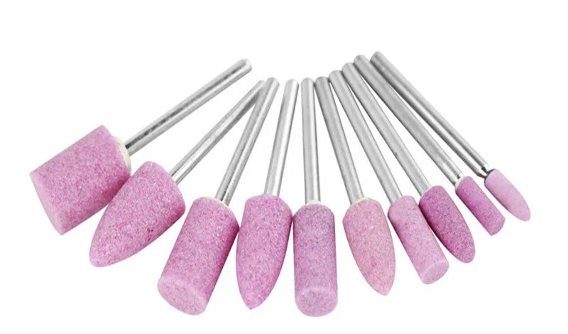Шлифовальные насадки Dremel 10 шт Pink Head