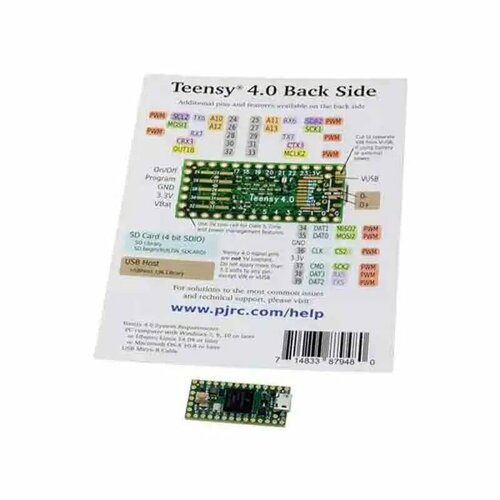 Teensy 40 series ARM Cortex-M7 MPU 3856₽