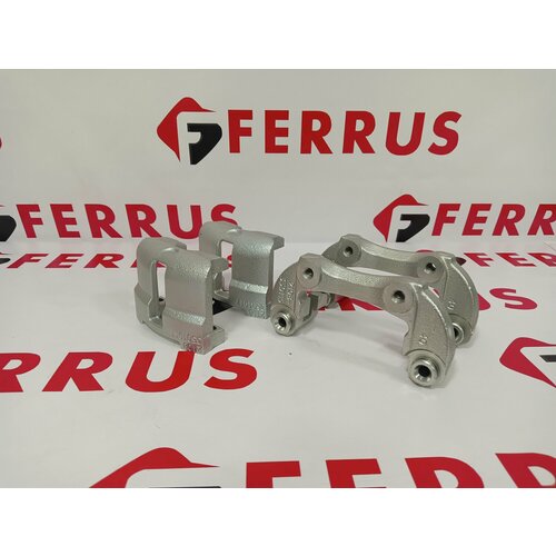 Комплект скобы суппорта (R13) 2108 4шт (ладошка 2шт+направляющие 2шт)