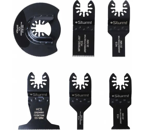 Набор насадок по дереву 6 шт для МФИ Sturm MF5630C-SET-W1