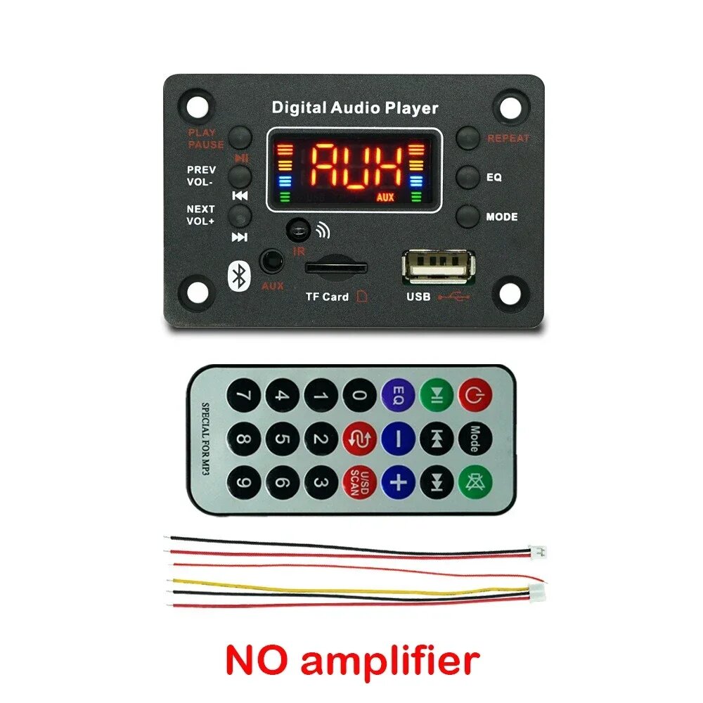 MP3-плеер JQ-D128BT Bluetooth 5.0 2*40 Вт, NO amplifier S