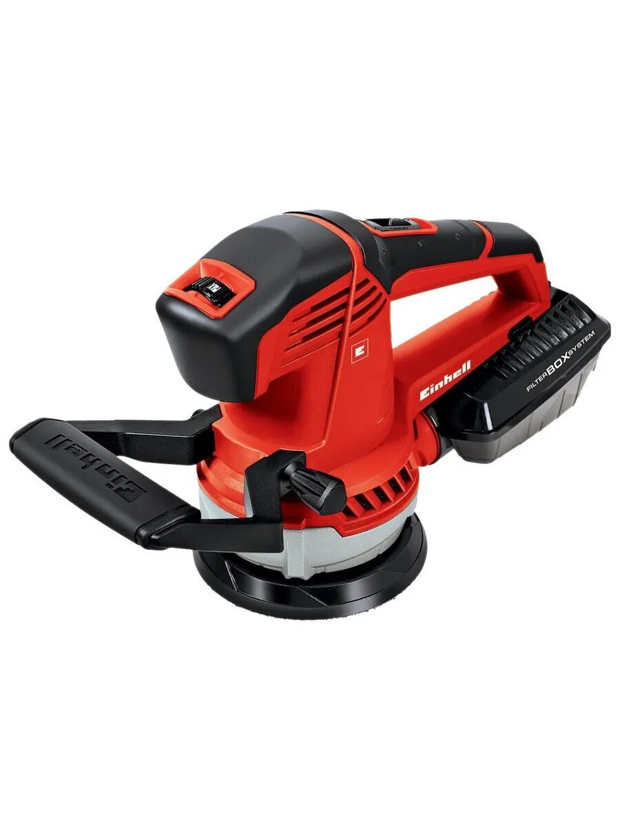 Машинка шлиф. орбит. (эксцентриковая) EINHELL TE-RS 40 E (4462000) 400Вт 12000-24000об/мин 125мм - фото №19