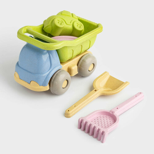 Набор игровой для песка 7 пр в чемодане пластик Утка Sunny 1390₽