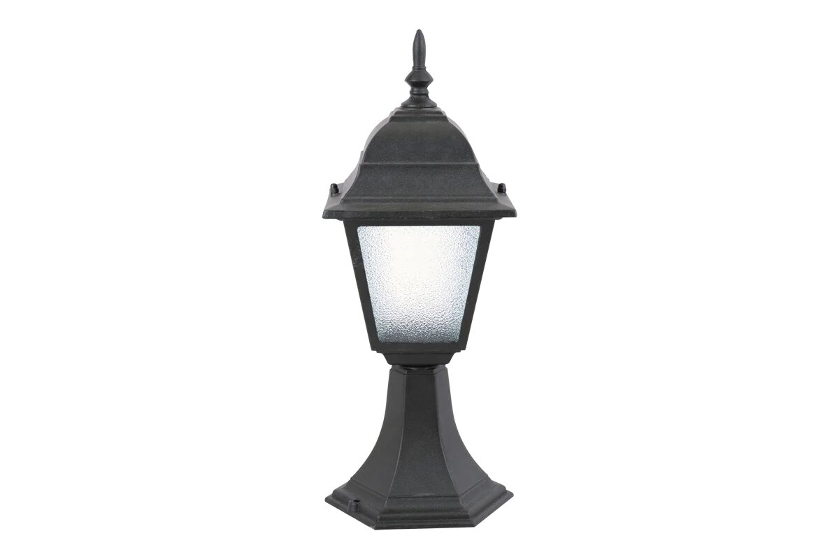 Уличный светильник черный алюминий/стекло IP20 ARTE LAMP A1014FN-1BK