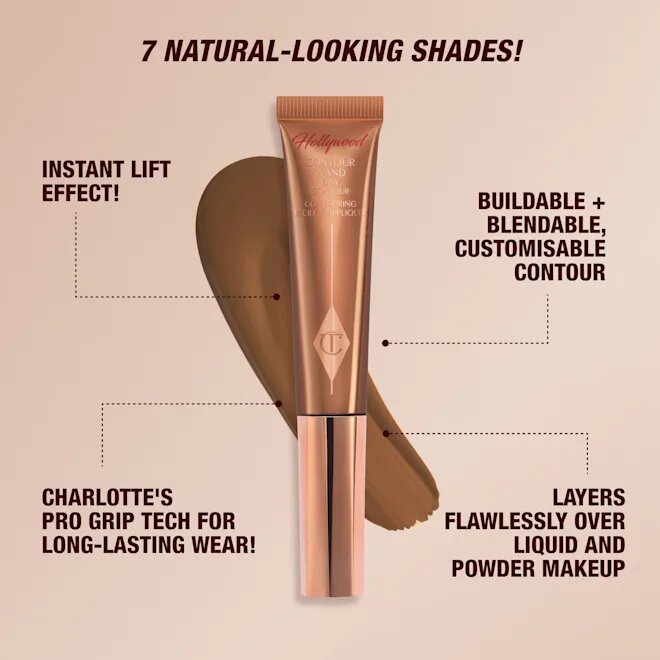Кремовый контуринг скульптор Hollywood Contour Wand от Charlotte Tilbury, оттенок: fair-medium — фото 1