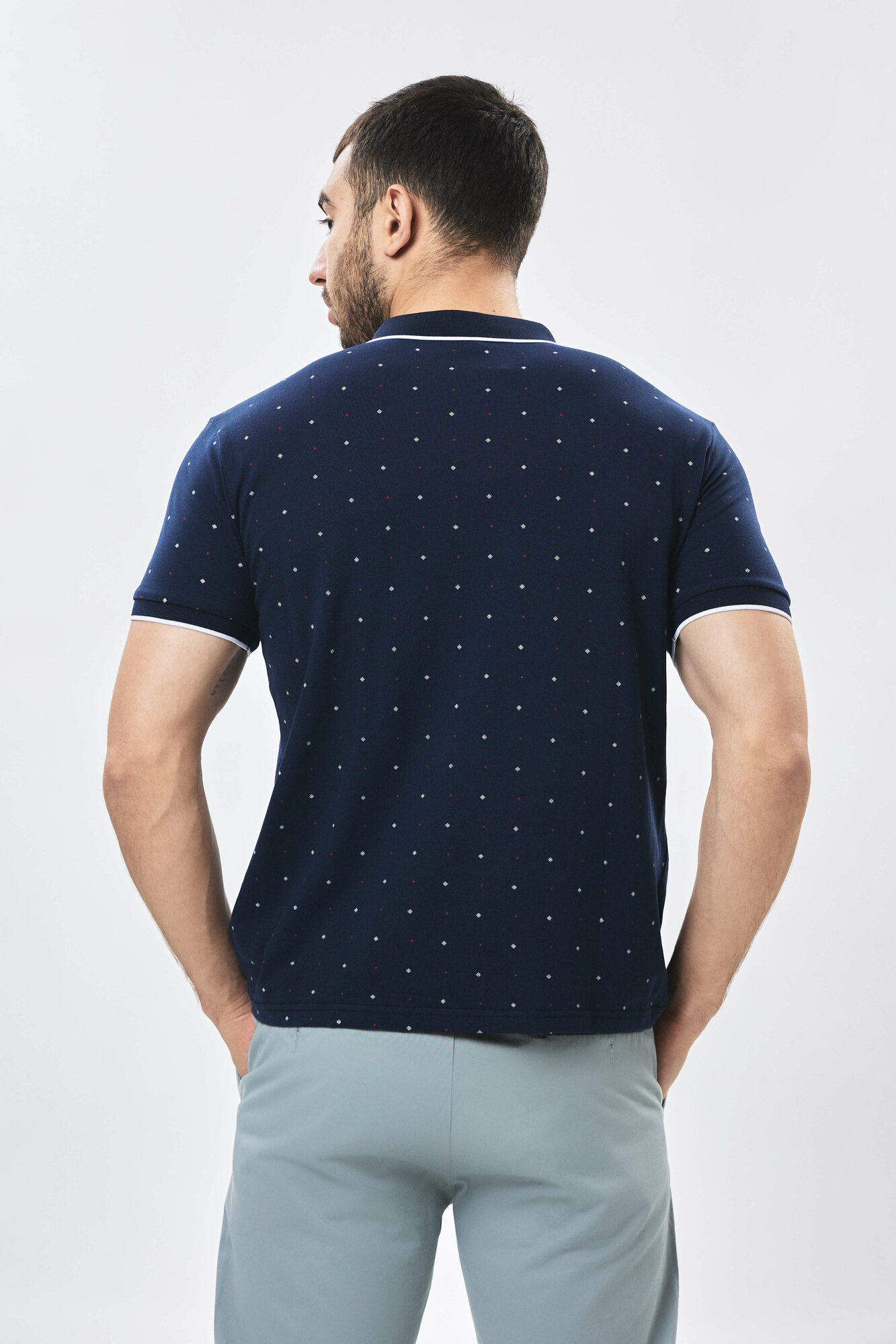 Поло спортивное TERRA PRO TERRA PRO, размер M, navy — фото 1