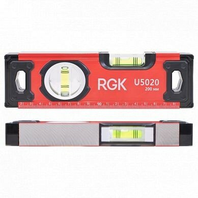 Пузырьковый уровень RGK U5020 20 см