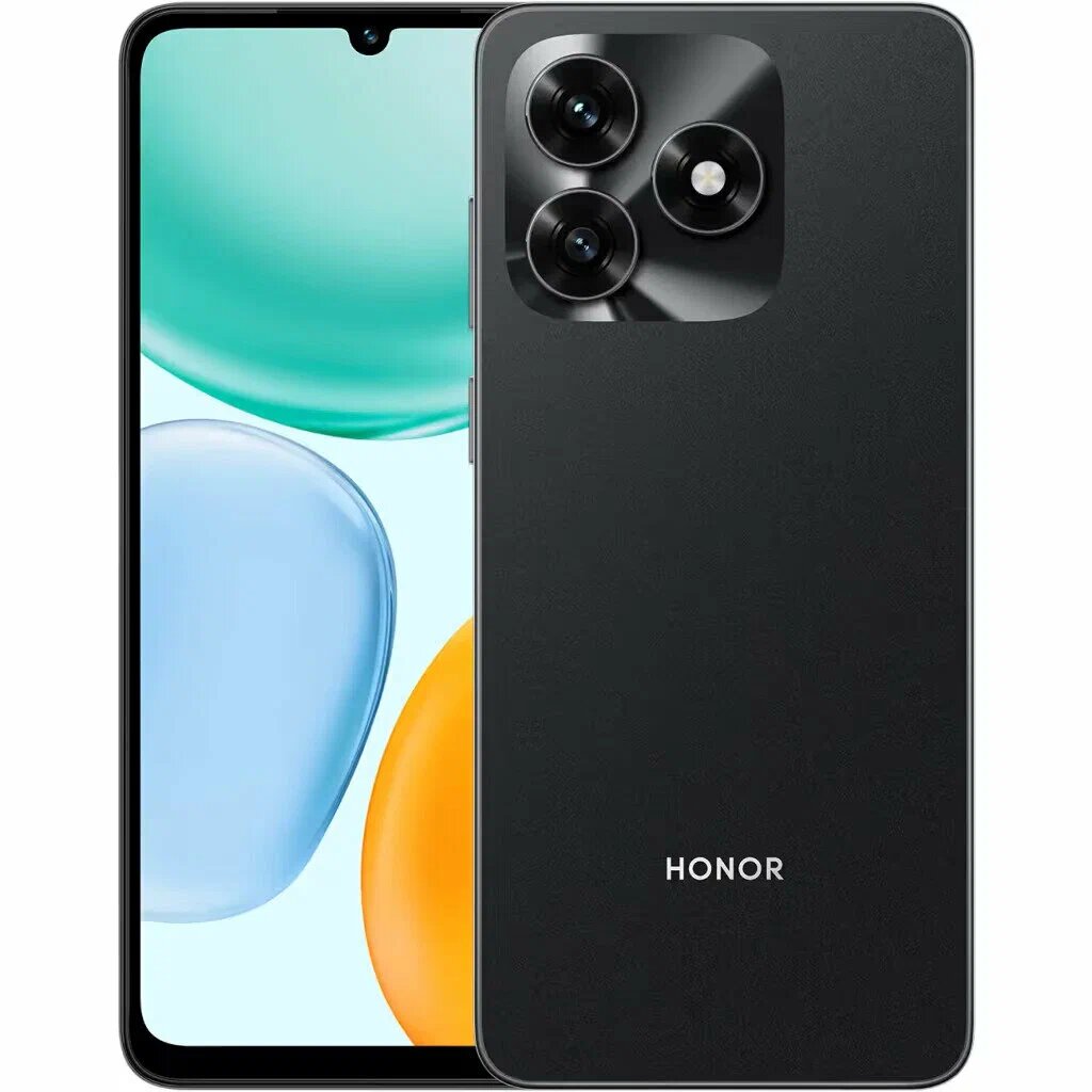 Смартфон Honor X5c, NFC, Wi-Fi, Android, 13MP камера, 4/64ГБ, черный