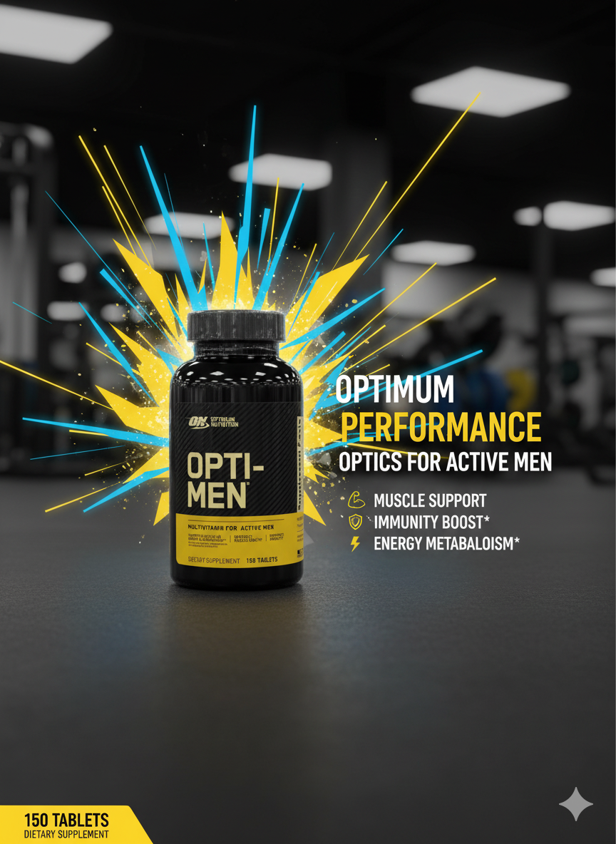 ON Opti men 150 tabs USA versia Американская версия опти мена