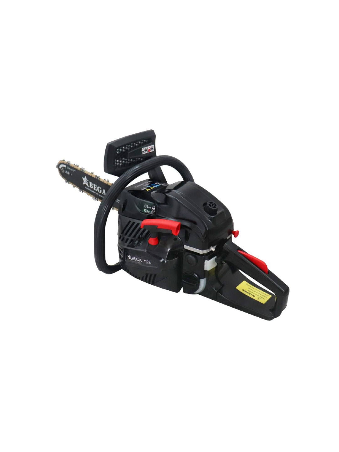 Бензиновая цепная пила Bega 52cc, 3550 Вт, шина 40 см — профессиональный инструмент для **сада и строительных работ**. — фото 1