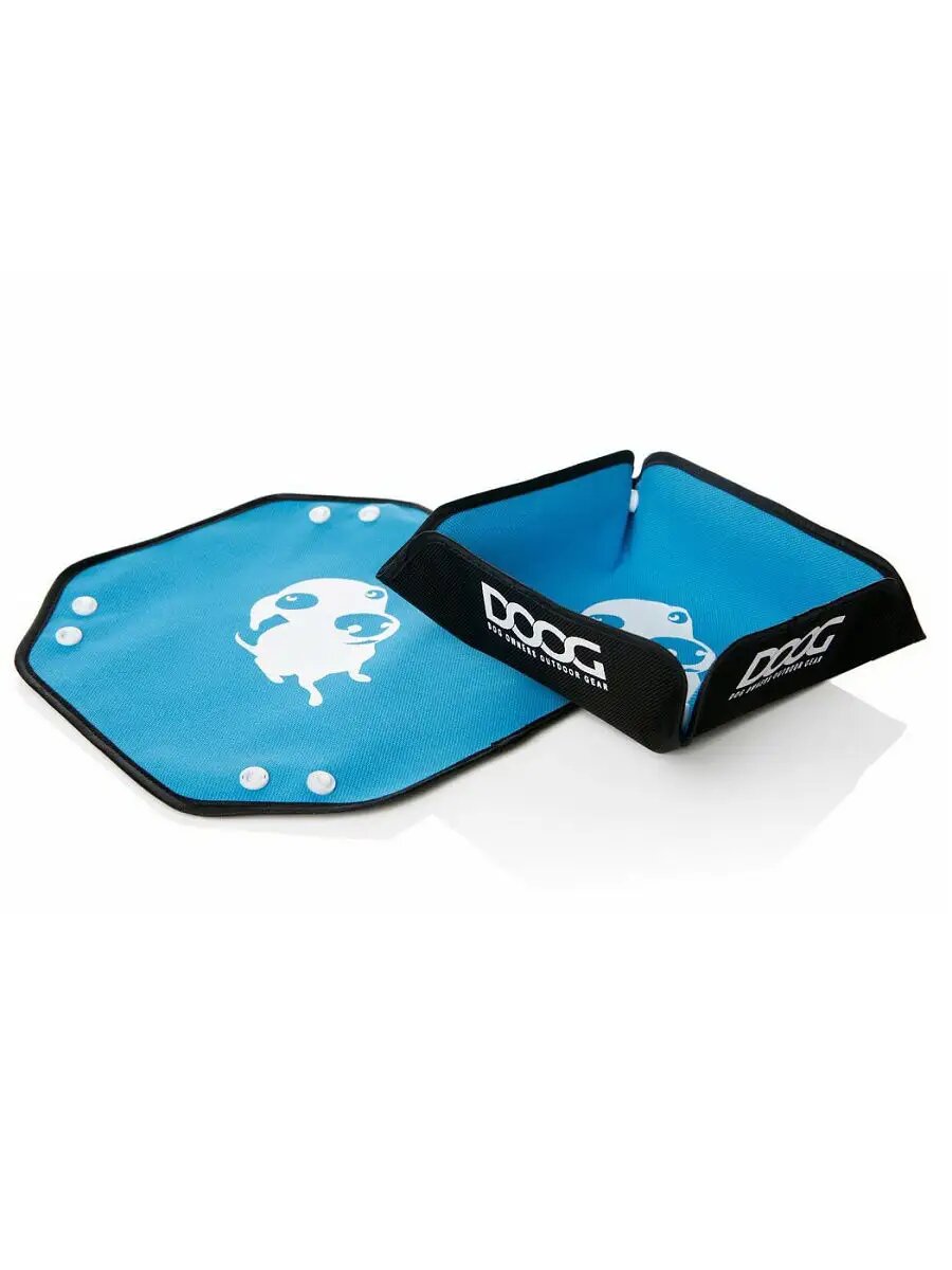 Миска для собак дорожная синяя 300 мл