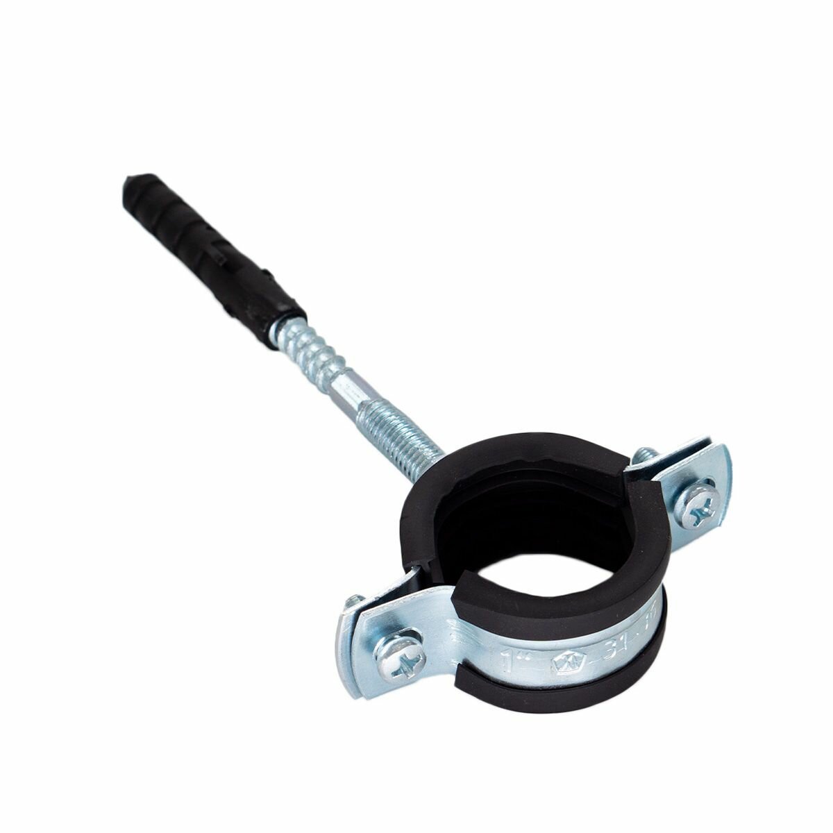 Хомут для крепления трубы СТМ металлорезиновый 2