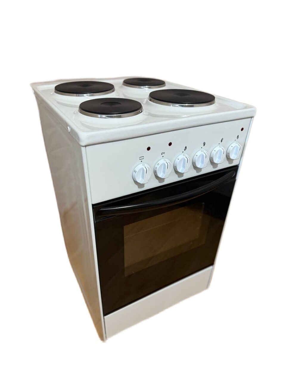 Электрическая плита ЗВИ 417СТ белая 50х60х85 см 4 конфорки