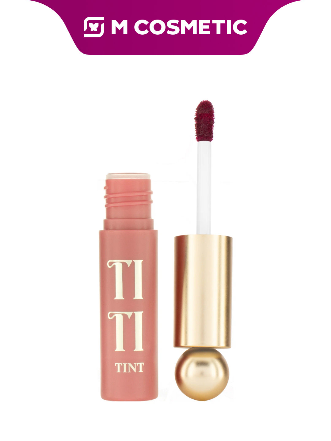 Тинт для губ Vivienne Sabo Tititint 01 "Коралловый", увлажнение, 4 г