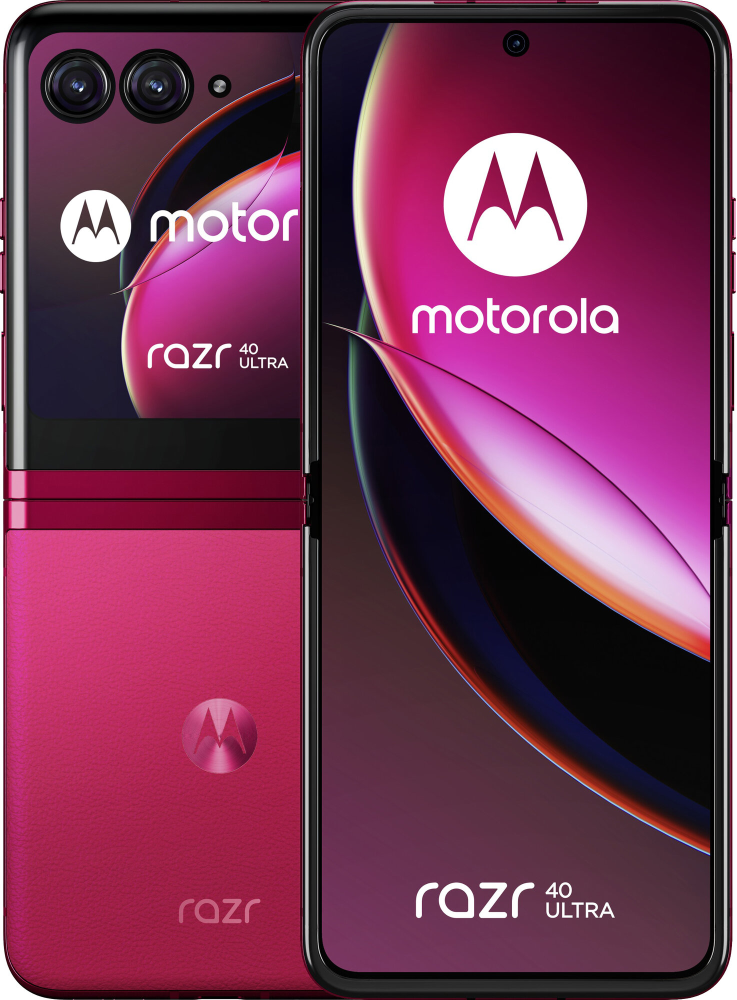 Смартфон Motorola Razr 40 Ultra 8/256 ГБ, Dual: nano SIM + eSIM, viva magenta