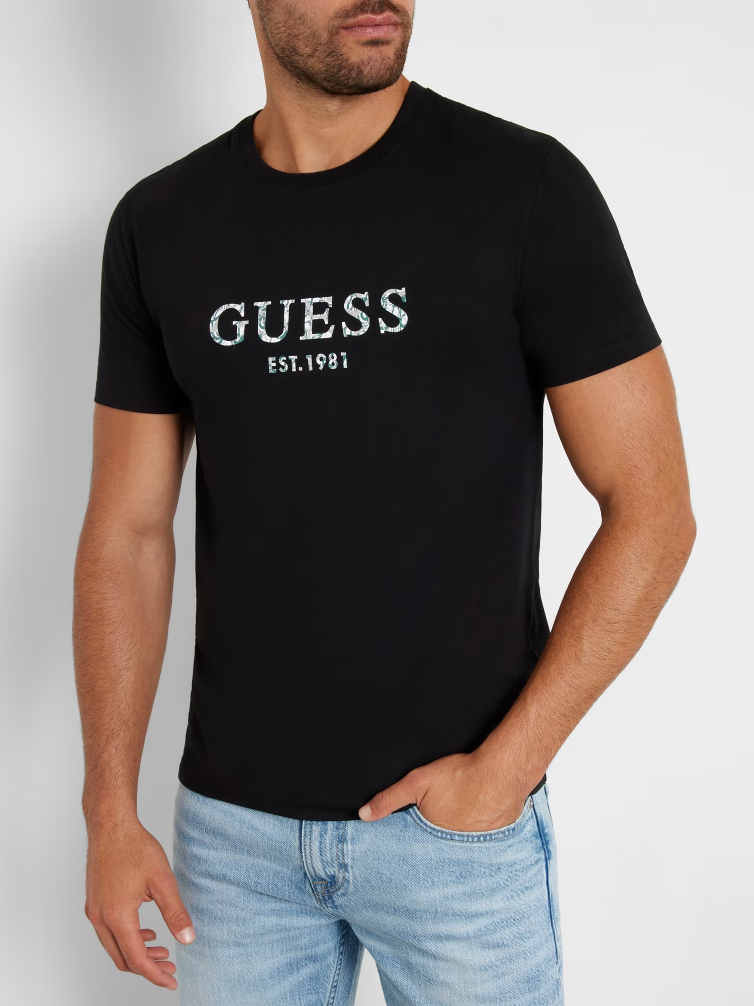 Футболка Guess муж. M4YI38J1314JBLK размер L черный
