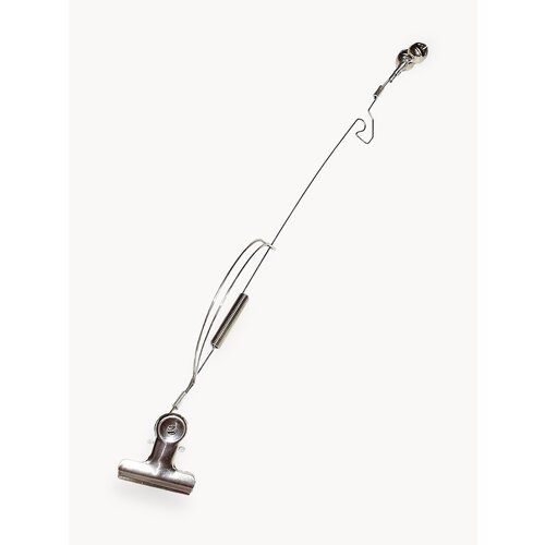 Сигнализатор поклёвки пружинный с колокольчиками. 3 штуки.