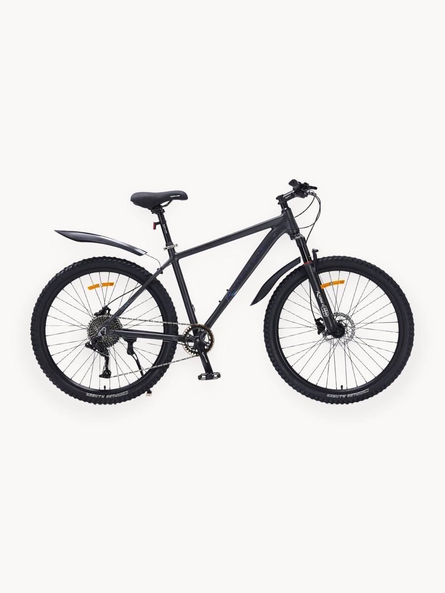 Велосипед Team Klasse TB-02, горный, 10 скоростей, колеса 27,5", рама 18", алюминиевая рама, черный