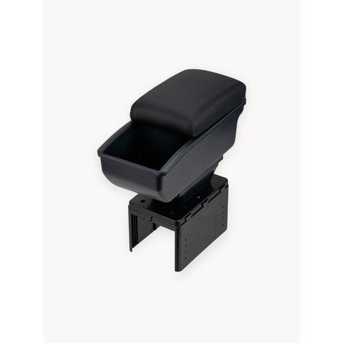 Подлокотник универсальный автомобильный черный с USB