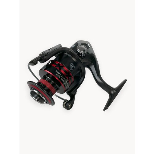 Катушка рыболовная улов 2000, 12+1 для спиннинга, удочки, удилища, фидера, черная