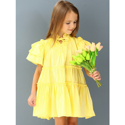 Платье Y-CLU', размер 92, желтый