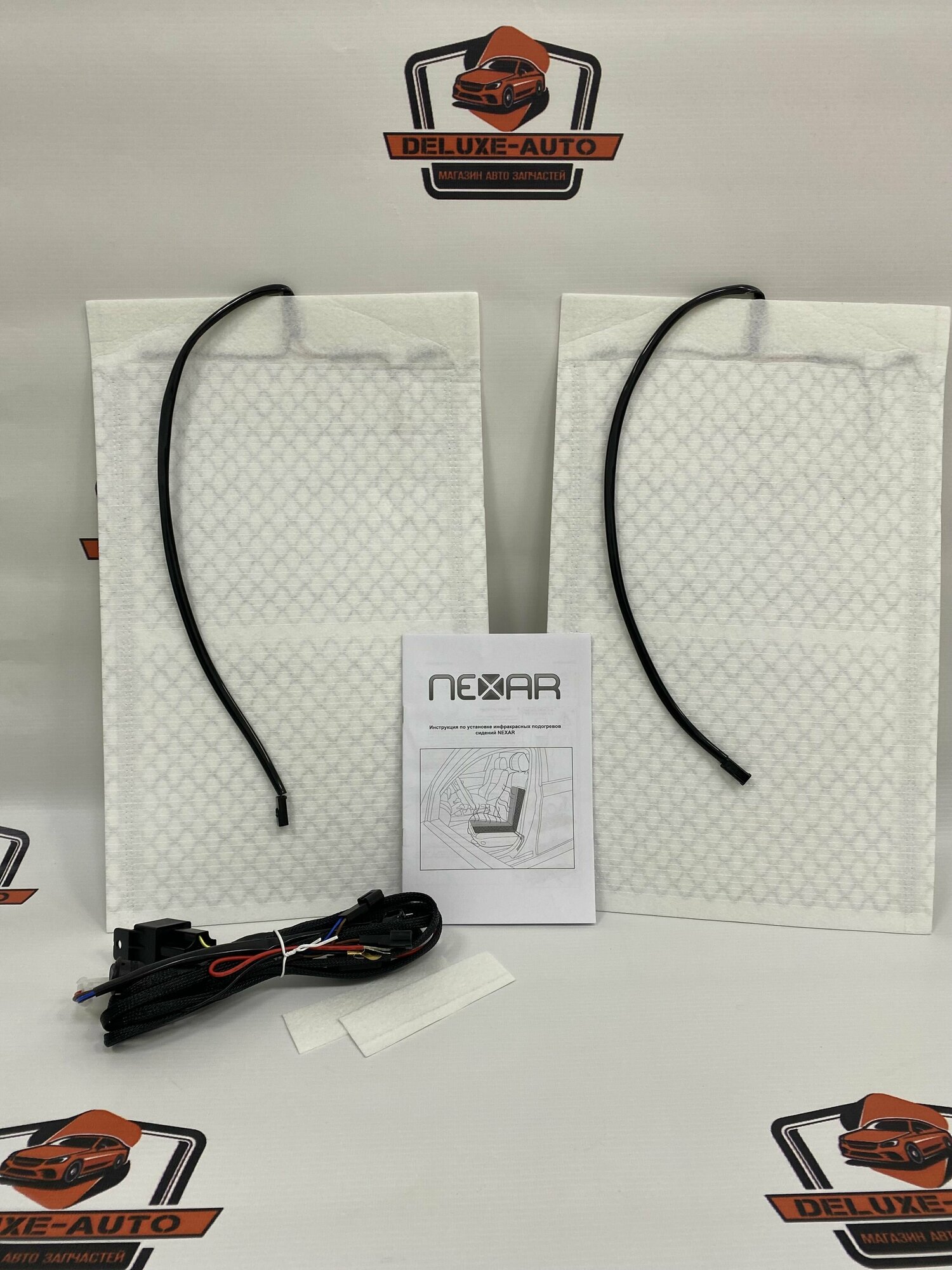 фото Обогревы сидений инфракрасный- универсальный (комплект).