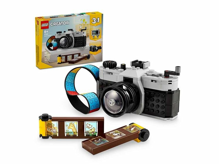 Конструктор LEGO Creator Ретро-фотоаппарат 3 в 1
