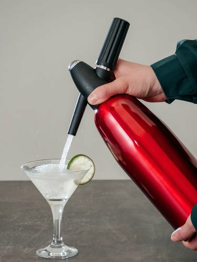 Изображение Сифон для газирования / сифон для газирования воды и напитков 1 литр