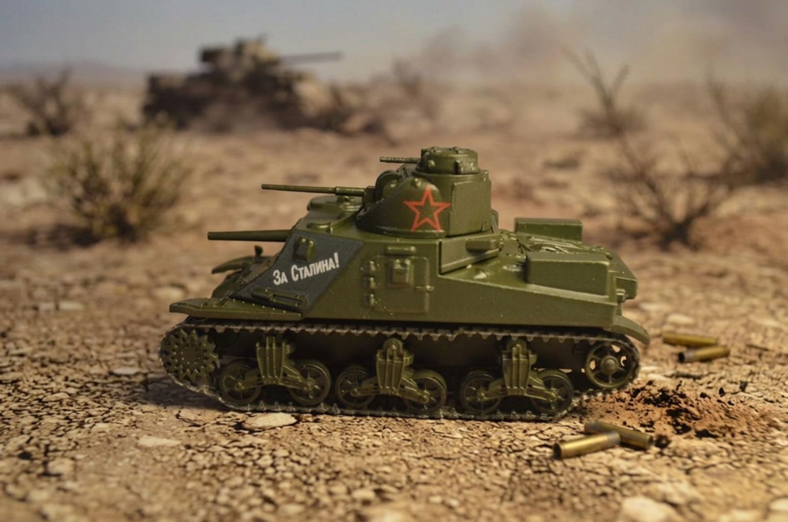 Масштабная модель 1/72, Танк М3 Ли