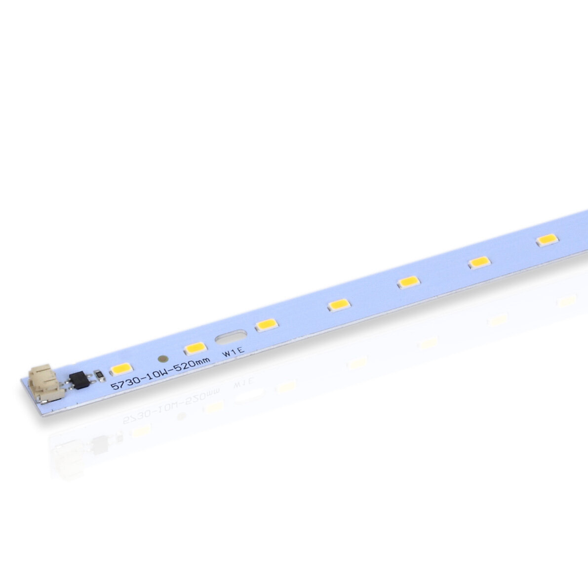 Светодиодная линейка 2835, 24 led, 220V, 10W, 520mm, D188, day white