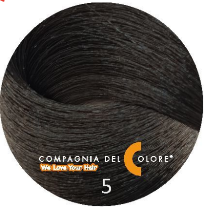 COMPAGNIA DEL COLORE краска для волос 100 МЛ AMMONIA FREE 5