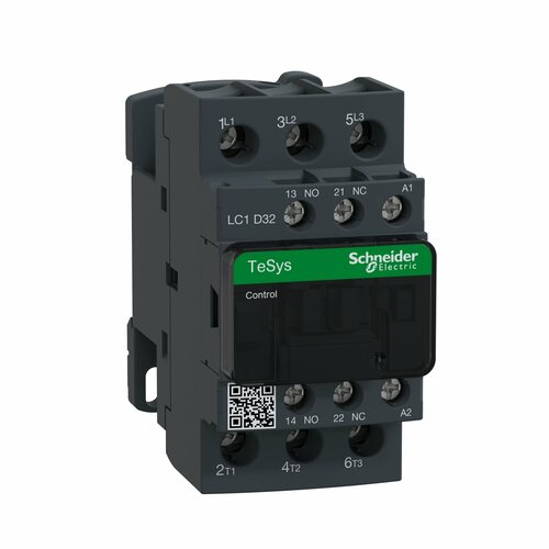 Контактор Schneider Electric TeSys Deco LC1D32M7, 3P, 32A, НЗ+но, 220VAC, 50-60Гц