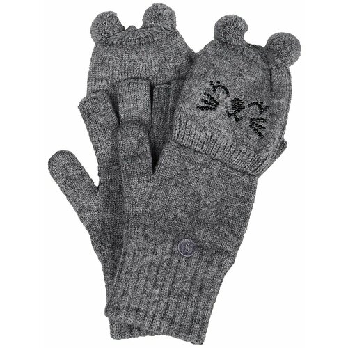 Перчатки Noble People, размер 18-20, серый