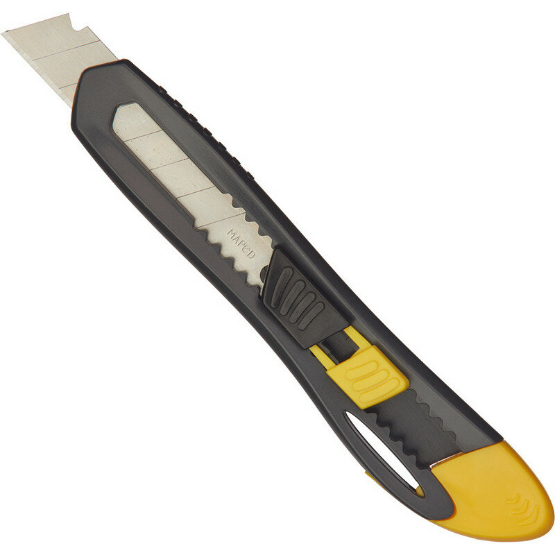 Нож канцелярский 18 мм Maped UNIVERSAL с фиксатором, пластик, цв. в асс. 624986 18310