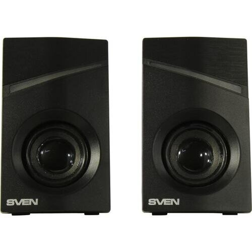 Колонки для компьютера 2.0 SVEN 305, чёрный / USB / подсветка / 6 Вт — фото 14