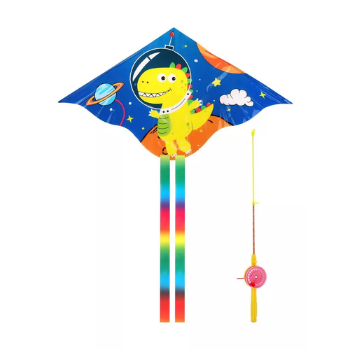 Змей воздушный на удочке Динозаврик YG2329-1