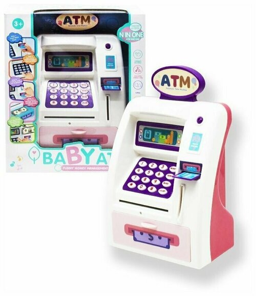 Детский банкомат-копилка 
