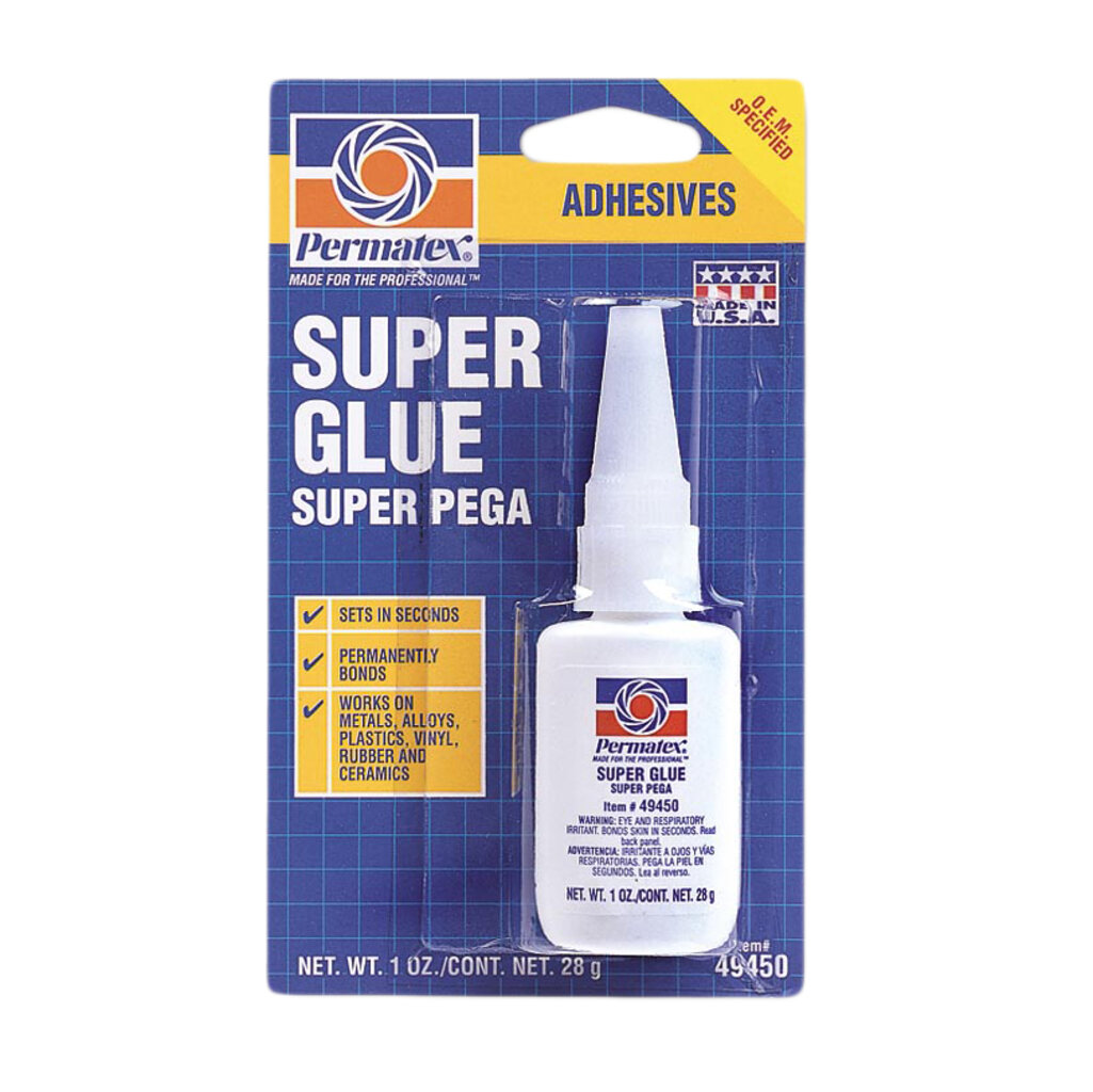 Клей-супер универсальный 28г Super Glue Super Pega PERMATEX