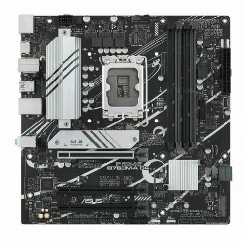 Материнская плата ASUS PRIME B760M-A D4-CSM LGA1700 B760 4DDR4 HDMIDP 4xSATA3 RAID M2 Audio Gb LAN USB 32 USB 20 mATX 90MB1D00-M0EAY 1699000₽