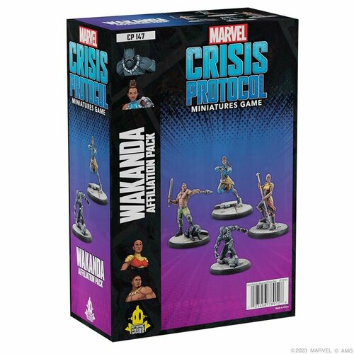 Настольная игра MARVEL CRISIS PROTOCOL WAKANDA AFFILIATION PACK EN