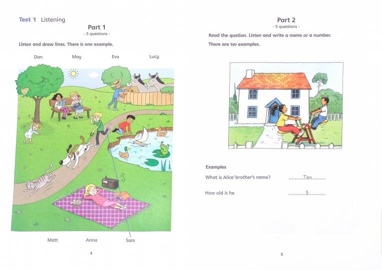 Cambridge English Qualifications Young Learners Practice Tests Pre A1 Starters Pack - фото №3