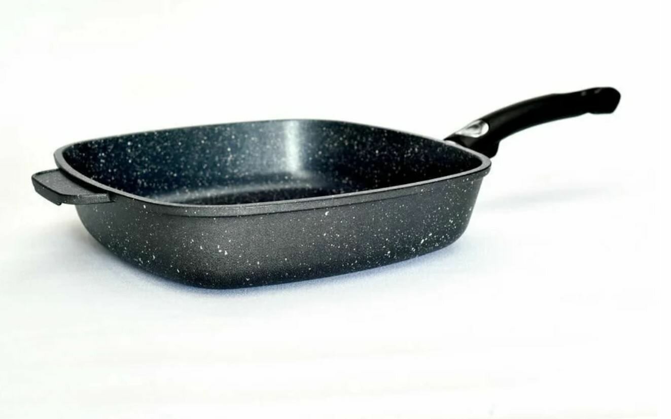 фото Сковорода квадратная Victoria Гранит АЛА280 GH050028