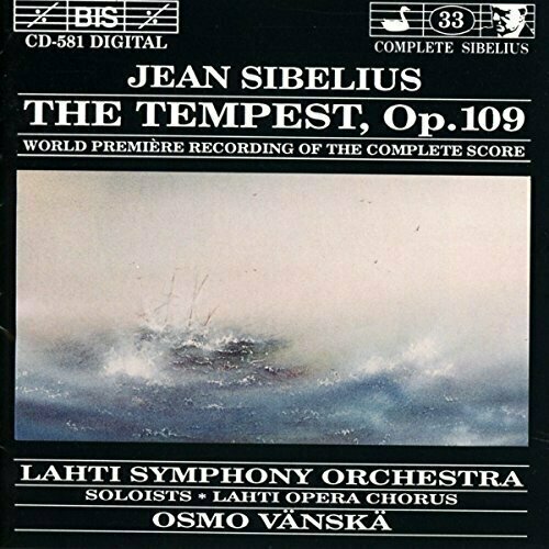 audio cd sibelius the tempest osmo vä AUDIO CD Sibelius - The Tempest / Osmo Vä