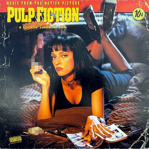 Виниловая пластинка Pulp Fiction. Music From The Motion Picture (LP) ost juno music from and inspired by the motion picture neon green vinyl lp конверты внутренние coex для грампластинок 12 25шт набор