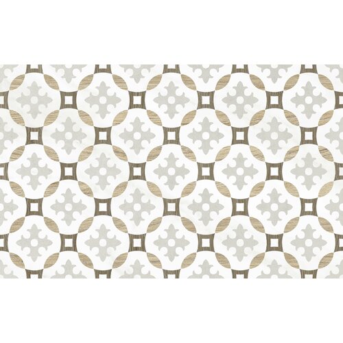 Декор Unitile Life микс бежевый пэчворк 25х40 см