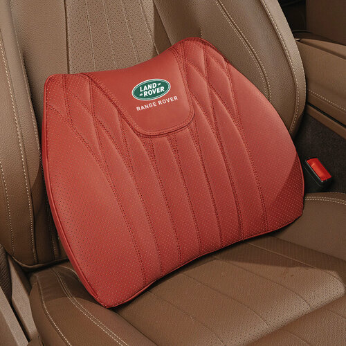 Подушка под поясницу D Range Rover красный